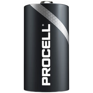 BATTERY ALKALINE PROCELL SIZE D 12/PK